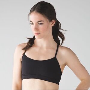 Lululemon size 10 sports bra black